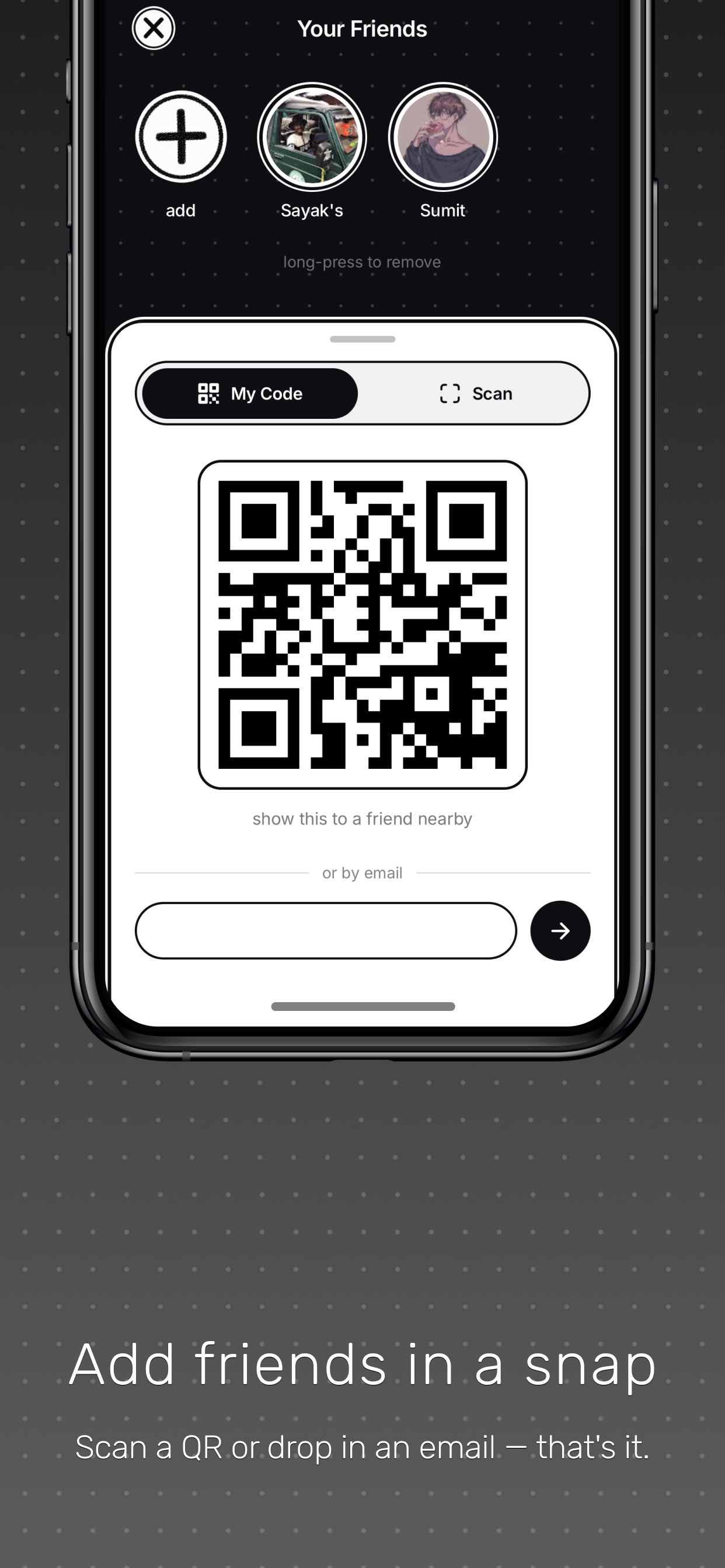 Find your circle in a snap